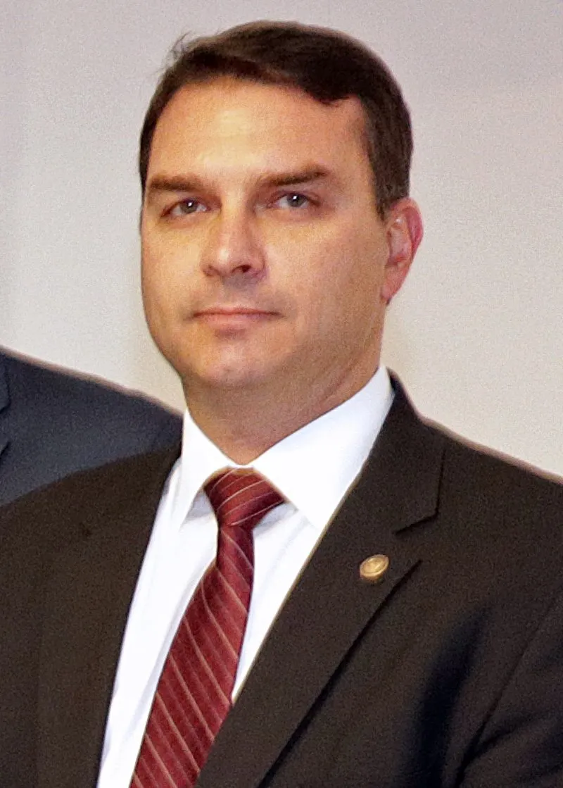 Flavio Bolsonaro, senator and right-wing presidential candidate, portrait