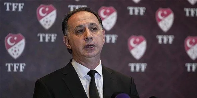 Ferhat Gundogdu, Turkish football refereeing chief, at a TFF press conference