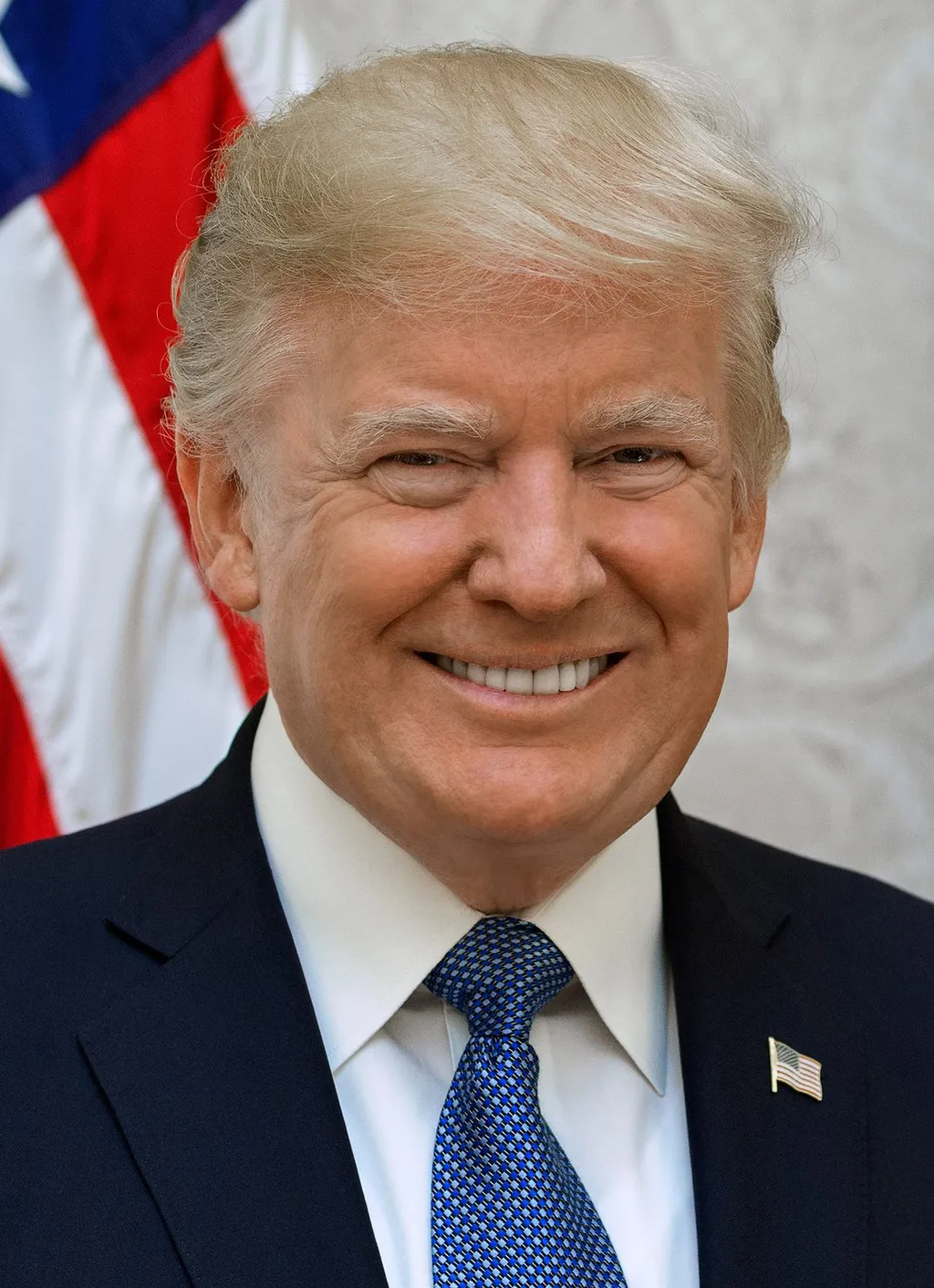 Official portrait of US President Donald Trump